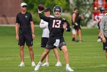 Falcons QB Rush still slated to start despite back spasms