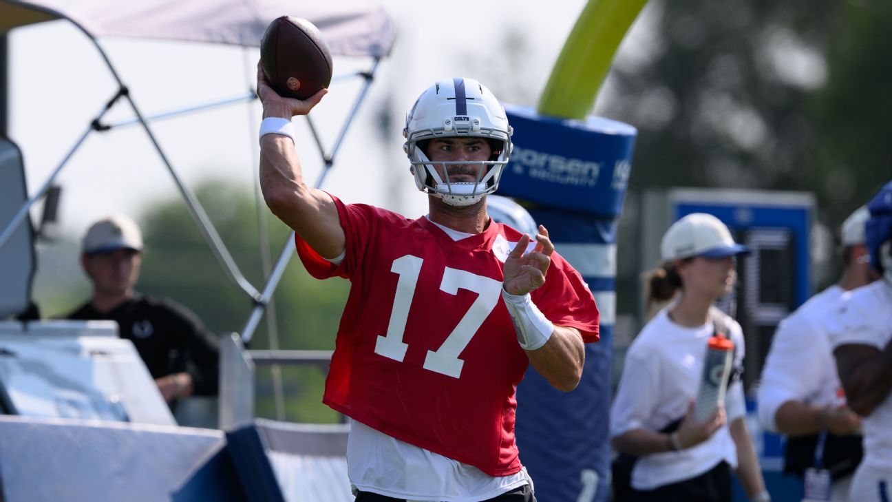 Tons at stake as Colts' Daniel Jones enters proving ground