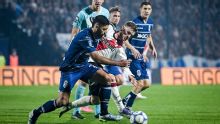 El gran partido de Enzo Martínez ante River