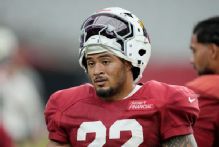 Tyler Allgeier 'building' relationship with rookie RB Jeremiyah Love