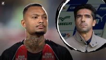 Jogador do Vitória desabafa contra Abel e 'cobra' técnico do Palmeiras após acusação: 'Queria saber desse histórico que ele falou...'