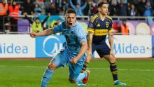 ¡De un lateral! González aprovechó la 'asistencia' de Figal y adelantó a O'Higgins ante Boca