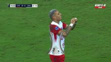 Franco Fagúndez hizo un gol en la clasificación de Santa Fe en la CONMEBOL Sudamericana