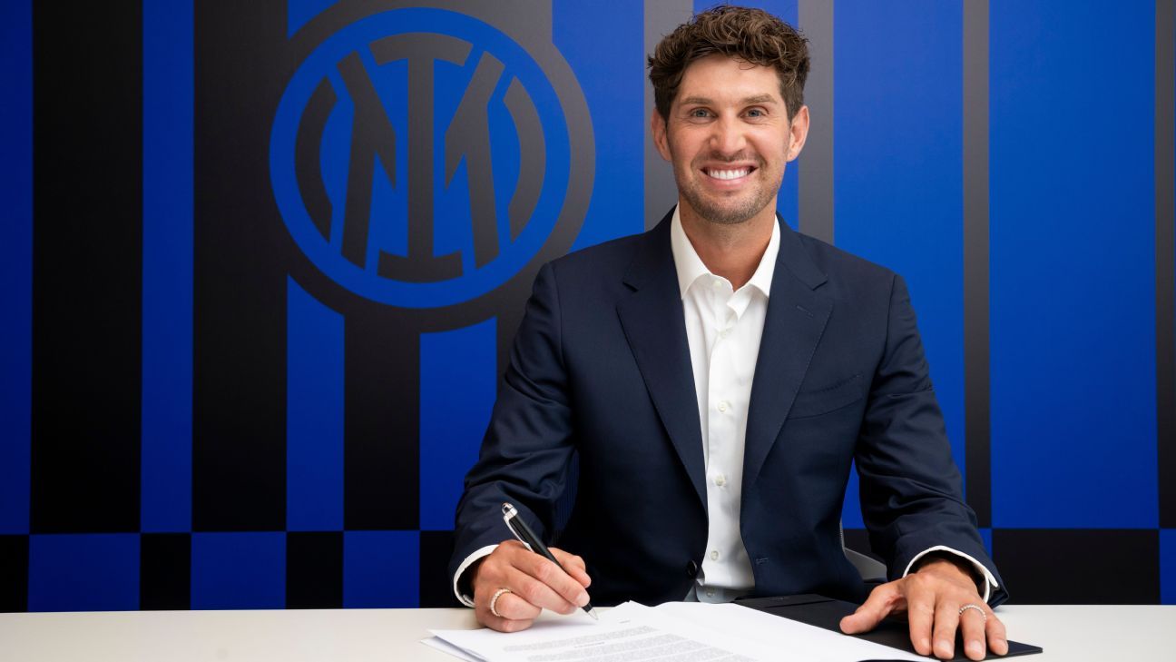 Stones Inter John Stones 'thrilled' to be living dream of playing abroad following ...
