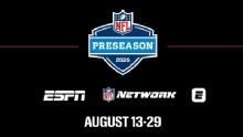 NFL pretemporada 2026: Calendario, horarios y cómo ver los juegos