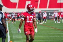 Chiefs rookie standout Cyrus Allen helped off with leg injury