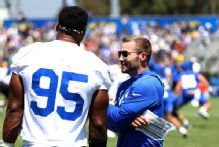 Rams' Sean McVay: No Aaron Donald update, but 'trending upwards'