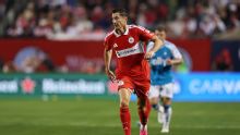 Robert Lewandowski anota su primer gol con el Fire en MLS