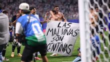 Argentinian club Almirante Brown unveil Falklands shirt amid FIFA scrutiny