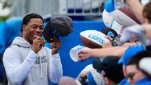 NFL: Jahmyr Gibbs no se presenta a prácticas de los Lions