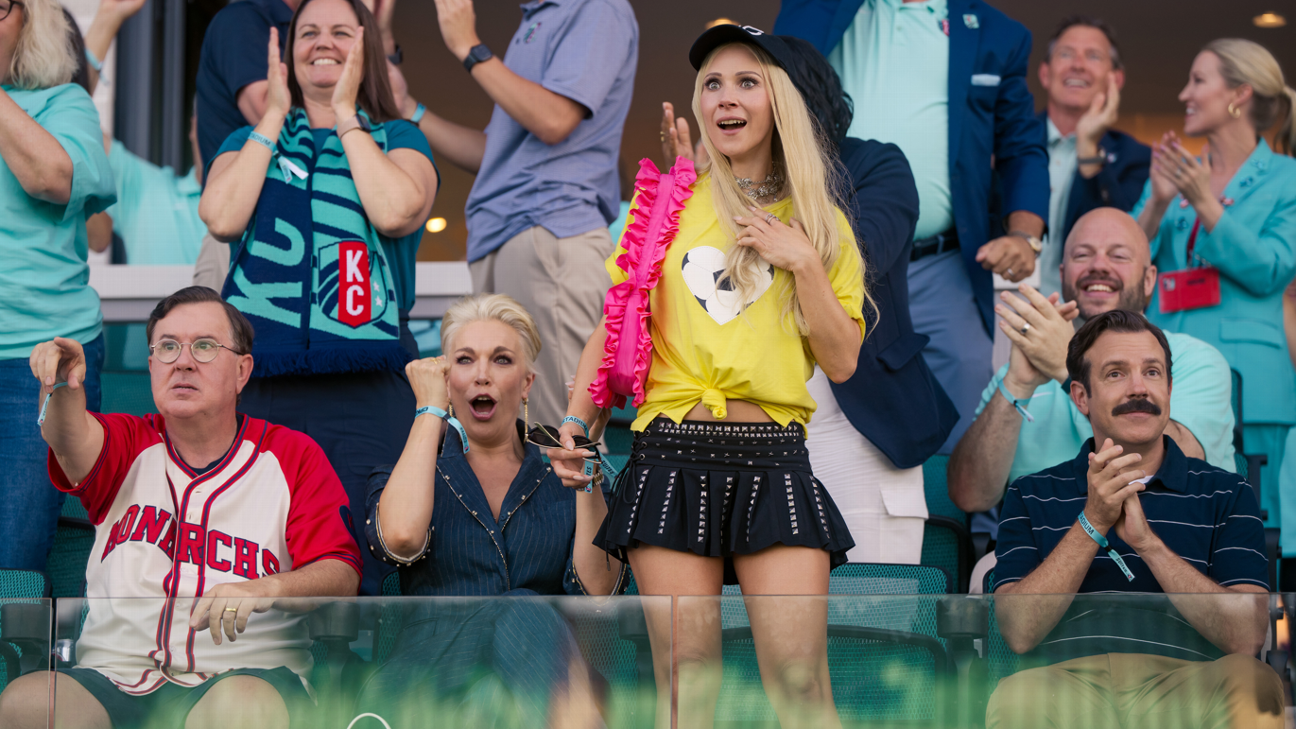 New "Ted Lasso" season features NWSL's Kansas City Current as plot point