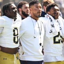 Freeman wants Notre Dame focused on Wisconsin, not playoff
