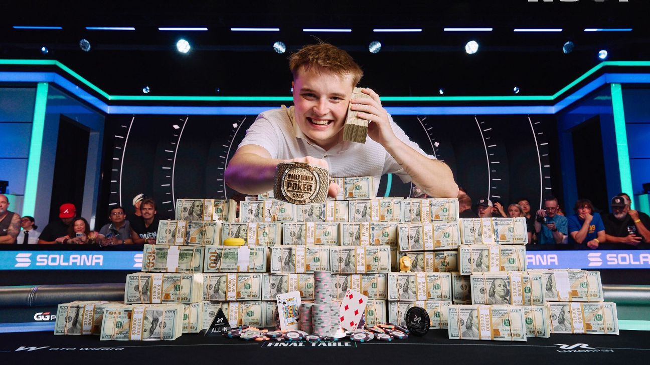 Lucas Jumalon Wins 2026 WSOP Main Event, Securing $10 Million Prize