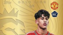 Manchester United teenager JJ Gabriel handed 24-carat gold trading card