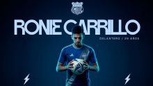 Un nuevo delantero: Emelec le dio la bienvenida a Ronie Carrillo