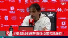 Diego Martínez: "Es un partido muy lindo y especial para jugar"