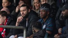 Andy Carroll sent off for 'reckless challenge' in Dagenham's first game of season