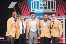 Brees, Fitzgerald, Kuechly enter Pro Football Hall of Fame
