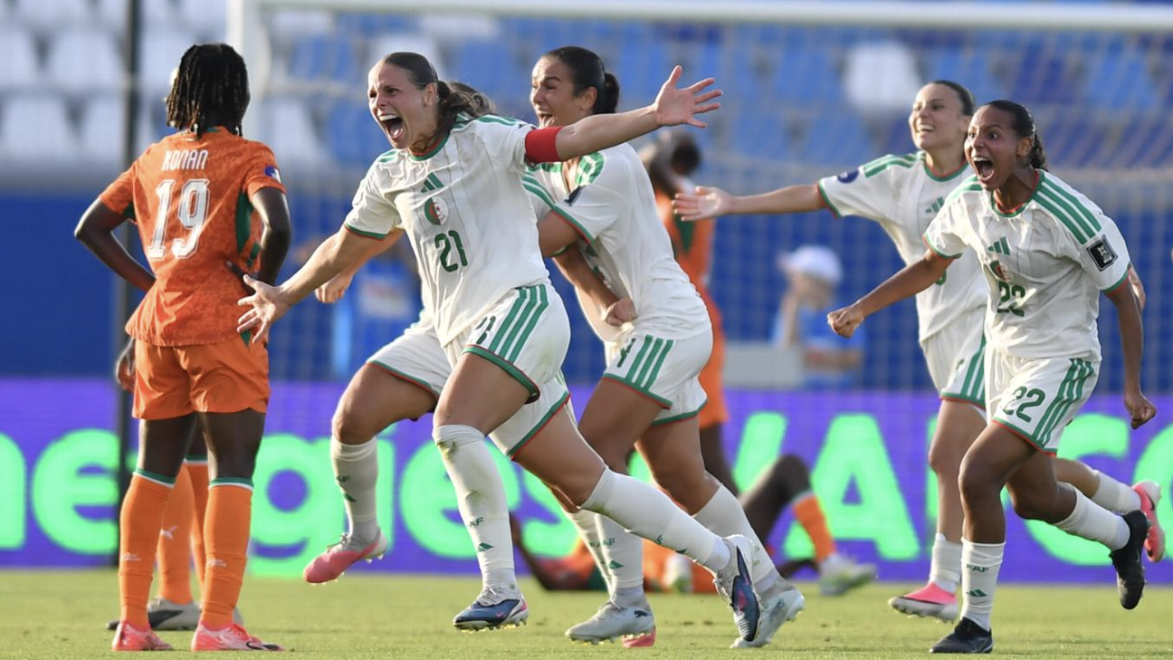 Ivory Coast collapse against Algeria at WAFCON after errors and red card