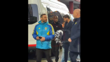 Enner Valencia, presente en el Ducó para ver a Boca ante Vélez