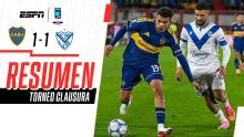 VIDEO: resumen de Boca vs. Vélez en el Torneo Clausura 2026