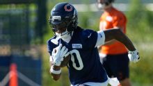 Bears WR Luther Burden has groin injury, source says