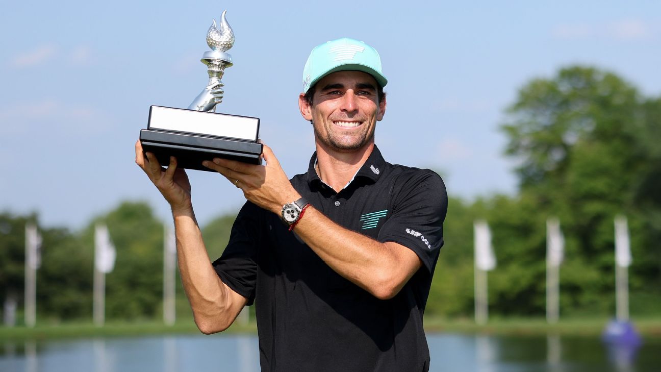Joaquín Niemann wins on LIV; Rahm season-long champ