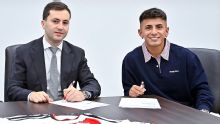 Oficial: Thiago Almada firmó contrato con River y tendrá su primer entrenamiento