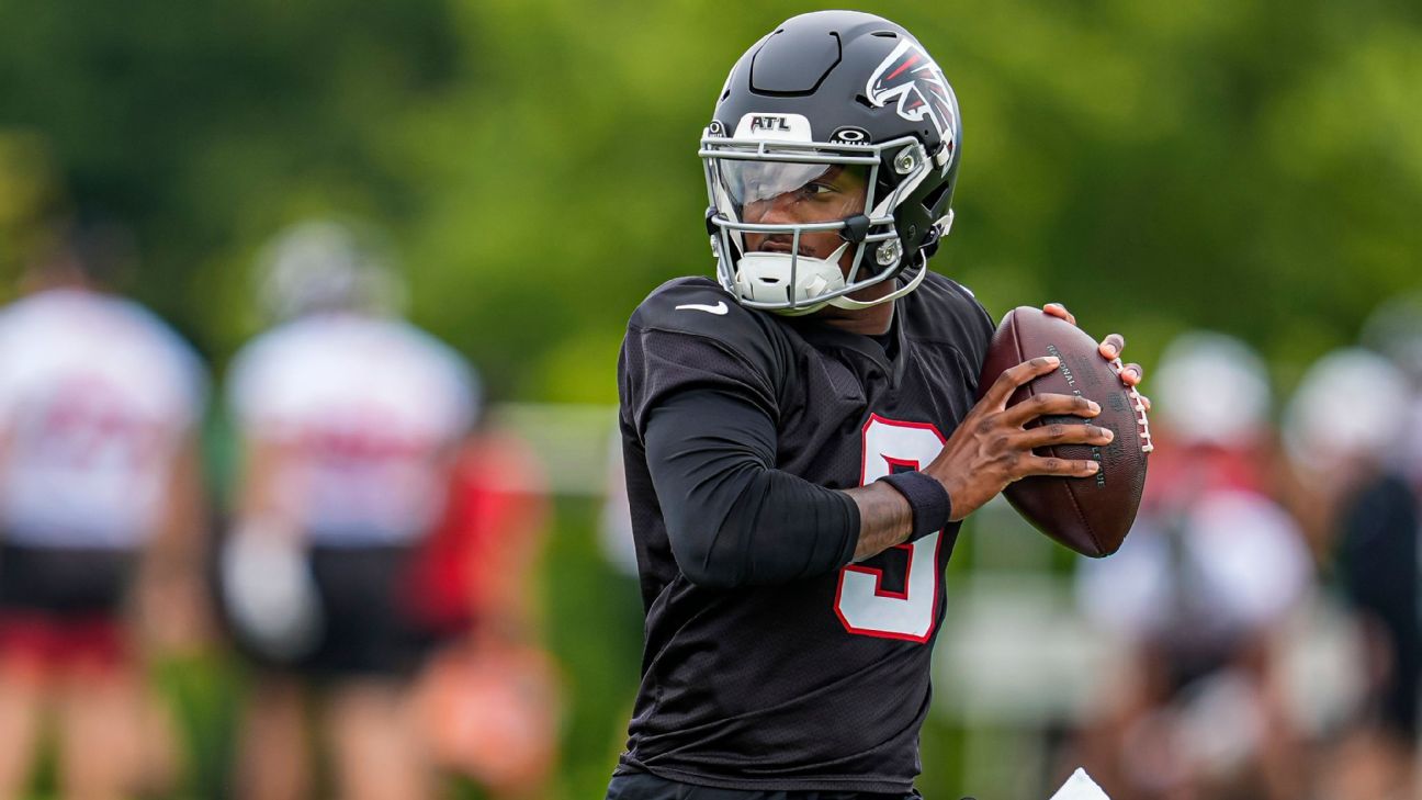 What we're hearing and seeing at Falcons training camp: Tagovailoa coming on strong