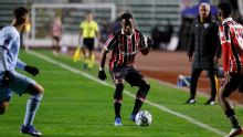 'Não sei o que ele quer que eu faça': a fala de Wendell após conversa com Calleri em Bolívar x São Paulo