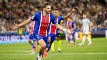 Kvaratskhelia marcó un golazo para PSG frente a Aston Villa en la Supercopa de Europa