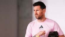 Lionel Messi back on Miami bench after dad's death