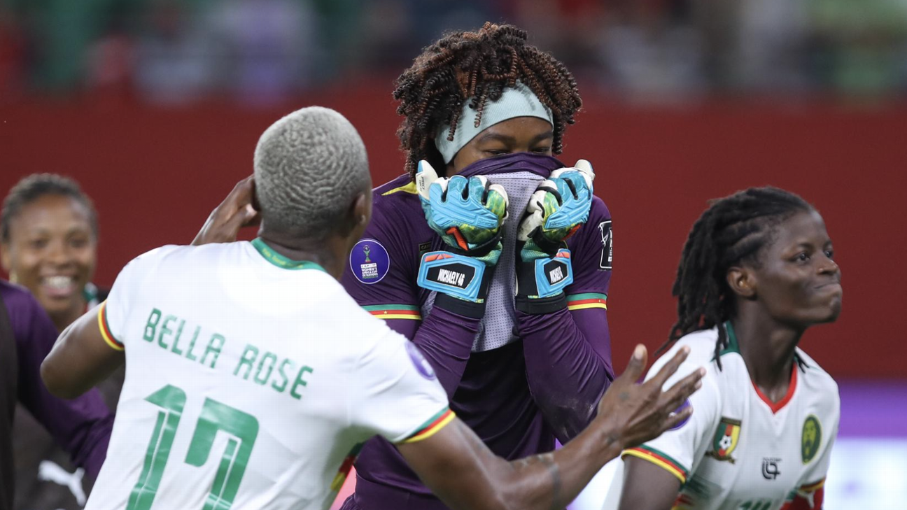 Cameroon's Michaely Bihina plans to 'study' nine-goal Chawinga sisters for WAFCON final