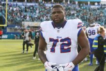 Bills' Phidarian Mathis banned 3 games for substance-abuse violation