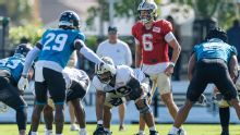 Saints' offense passes one test, with Cowboys, Rams up next