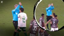 O que significa gesto de punho cerrado acima da cabeça que Daronco fez em Fluminense x Palmeiras durante 'confusão'? Entenda nova regra