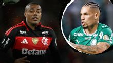 De La Cruz ou Paulinho? Quem foi mais baixa por lesão nas últimas temporadas após investimentos milionários de Flamengo e Palmeiras?