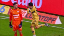 Merentiel apareció en el momento justo y rescató a Boca ante Platense