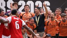 Arteta says Arsenal win over City sets 'standard' for season