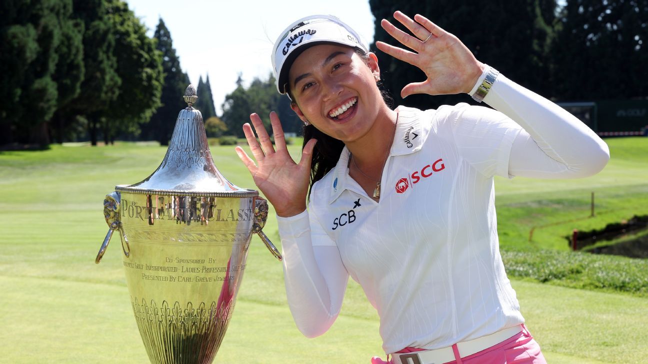 Jeeno Thitikul fires 64, wins third event of the season at Standard Portland