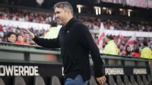 Coudet, tras el primer triunfo de River ante Argentinos: "Vamos a mejorar, tenemos un equipazo"