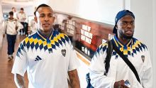 Boca llegó a Paraguay con Riquelme y sus hinchas lo recibieron con un banderazo