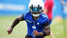 Malik Nabers, Giants, se sintió bien en su primera prueba a fondo