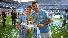 Rodri habló de Julián Álvarez en su presentación como nuevo jugador de Barcelona