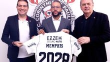 Corinthians oficializa renovação de Memphis Depay até 2028: 'Não vejo a hora de voltar ao trabalho'