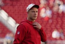 Shanahan dismisses idea RB McCaffrey sitting out for new deal