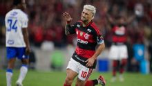 Giorgian De Arrascaeta marcó un golazo para Flamengo ante Cruzeiro por la CONMEBOL Libertadores