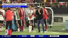 El cruce de Coudet con Borré durante el empate de River: "Cerrá el c..."