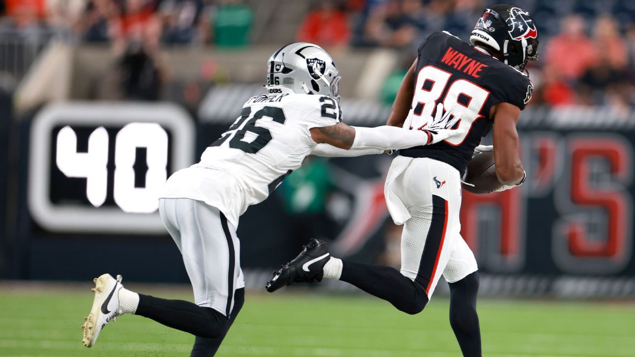 Takeaways from NFL preseason Week 2: Is the Raiders' young secondary ready for primetime?