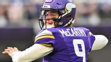 Sources: Giants acquire QB J.J. McCarthy in trade with Vikings